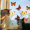 Butterfly Rainbow Prism Electrostatic Window Stickers PW-WG7843B-01-4