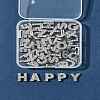 52Pcs 26 Styles Alphabet Alloy Initial Slide Charms with Grade A Rhinestones ALRI-FS0001-08-8