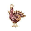Thanksgiving Day Alloy Enamel Pendants FIND-Z064-03D-1
