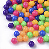 Opaque Acrylic Beads MACR-N008-16B-1