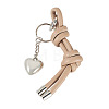 Heart Imitation Leather Keychains KEYC-TAC00084-1