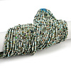 Natural HuBei Turquoise Beads Strands G-L628-B02-3mm-01-2