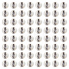 100Pcs Crackle Transparent Glass Beads GLAA-TADJ0001-12B-2