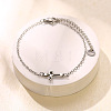 304 Stainless Steel Link Bracelets WG91709-06-1