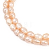 Natural Cultured Freshwater Pearl Beads Strands PEAR-P064-20K-04C-02-4