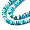 Handmade Polymer Clay Beads Strands CLAY-R089-6mm-085-9