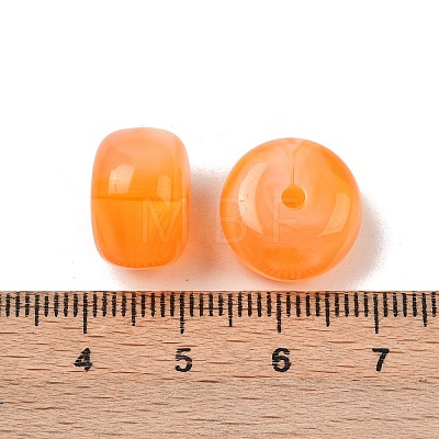 Opaque Acrylic Beads X-MACR-C037-03F-1