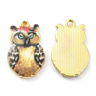 Printed Alloy Pendants ENAM-D051-16G-02-1