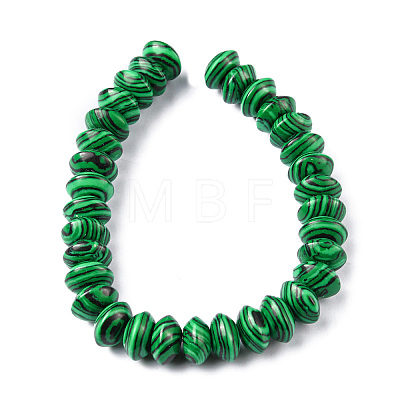 Synthetic Malachite Beads Strands G-F743-05M-1
