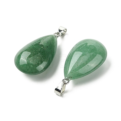 Natural Green Aventurine Pendants GG-K002-09U-1