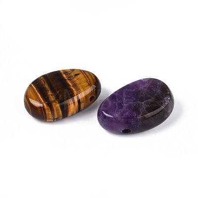 Natural Mixed Stone Pendants G-N349-08-1