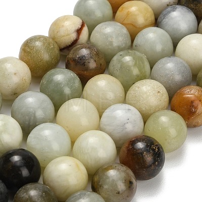 Natural Butter Jade Beads Strands G-C289-B03-14mm-1