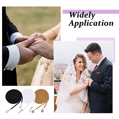 5Pcs Cotton Handfasting Cord HJEW-HS00116-1