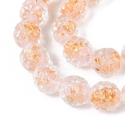 Handmade Lampwork Beads FOIL-T007-03C-1