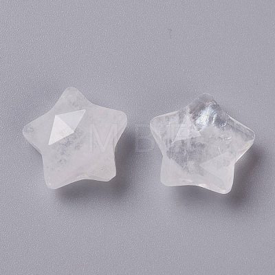 Natural Quartz Crystal Charms G-H241-04K-1