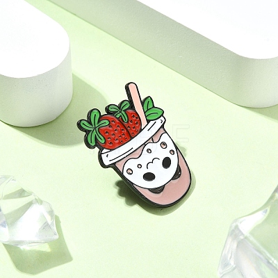 Tea Drinks Enamel Pins JEWB-Q005-01A-1