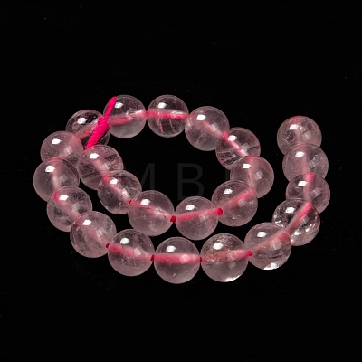 Natural Rose Quartz Beads Strands X-G-C076-8mm-3-1