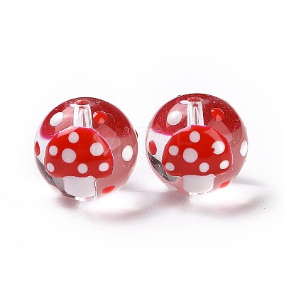 Handmade Lampwork Beads LAMP-P058-01F-1