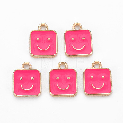 Alloy Enamel Charms ENAM-T016-13-RS-1