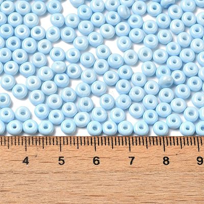 Baking Paint Glass Seed Beads SEED-B001-02A-08-1