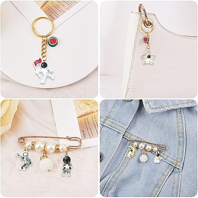 18Pcs 9 Styles Alloy Pendants FIND-YW0012-14-1