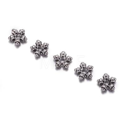 Tibetan Style Spacers beads AB5464Y-1