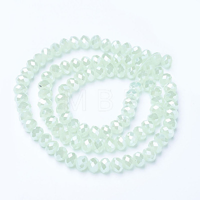 Electroplate Glass Beads Strands EGLA-A044-J3mm-B01-1