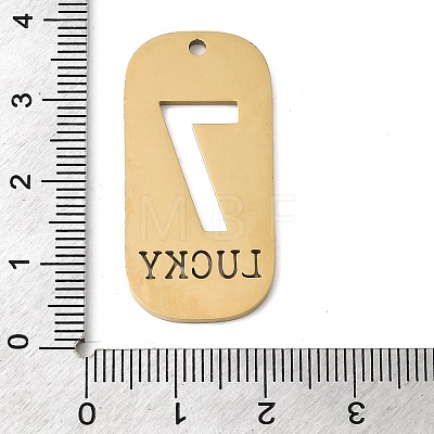 304 Stainless Steel Pendants STAS-D200-02H-G-1