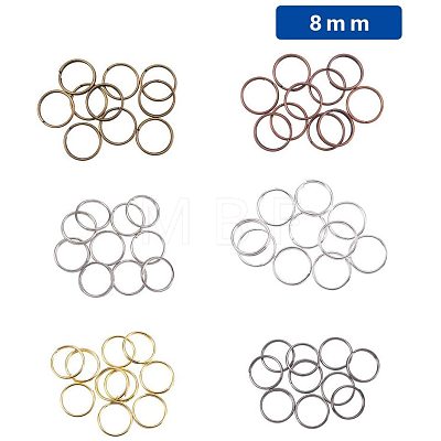 Iron Split Rings Sets IFIN-PH0001-11-8mm-1