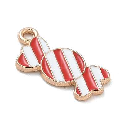 Christmas Theme Alloy Enamel Pendants ENAM-K074-02A-01-1