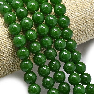 Natural Malaysia Jade Beads Strands G-L645-C01-10mm-05-1