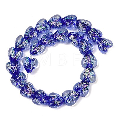 Handmade Foil Glass Beads DICH-C001-01H-1