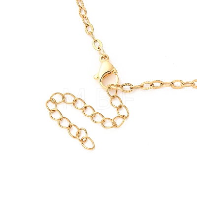 Adjustable 304 Stainless Steel Textured Cable Chains Slider Necklaces Making AJEW-JB01395-1