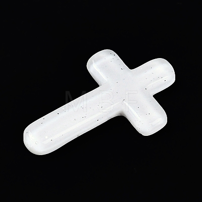 Cross Resin Cabochons RESI-Q014-04C-1