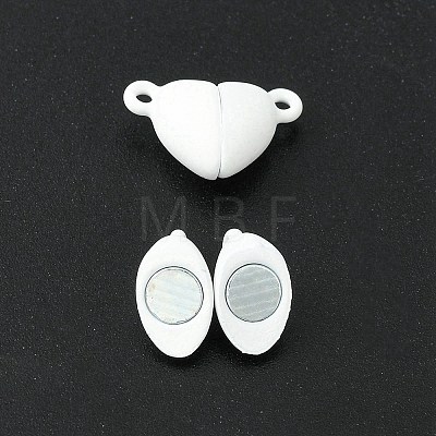 Spray Painted Alloy Magnetic Clasps FIND-YW0002-10-1