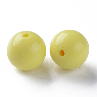 Opaque Acrylic Beads MACR-S370-C20mm-A10-1
