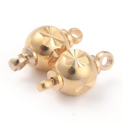 Brass Beads KK-O133-15B-G-1