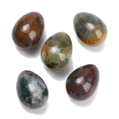 Natural Mixed Stone Egg Stone G-L654-H-01-1