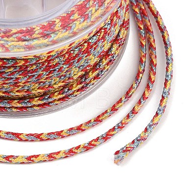 11M Braided Nylon Chinese Knot Cord WCOR-B001-2mm-04-1