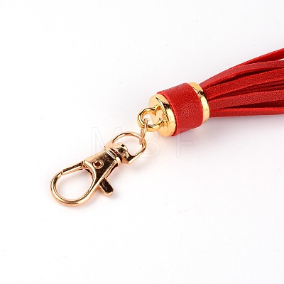 PU Leather Tassel Pendants FIND-WH0075-19F-1