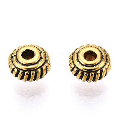 Tibetan Style Spacer Beads GLF0149Y-NF-1