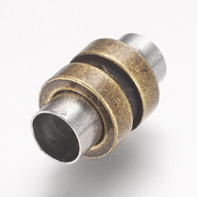 304 Stainless Steel Magnetic Clasps STAS-E144-052-1