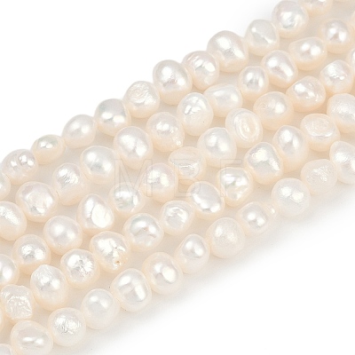 Natural Cultured Freshwater Pearl Beads Strands PEAR-P064-20A-04A-01-1