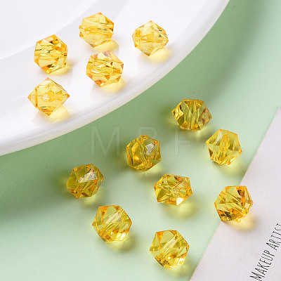Transparent Acrylic Beads X-TACR-S154-15B-81-1