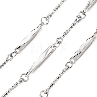 304 & 201 Stainless Steel Bar Link Chains CHS-H117-17P-1