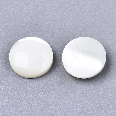 Natural Trochid Shell/Trochus Shell Cabochons SSHEL-N034-71-1