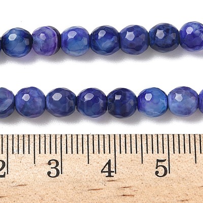 Natural Agate Beads Strands G-C082-A01-58-1