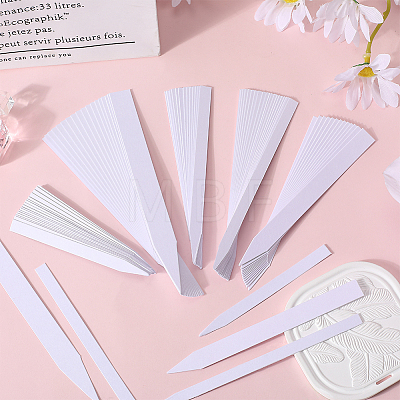 CRASPIRE 500Pcs 5 Style Perfume Paper Test Strips DIY-CP0009-88-1