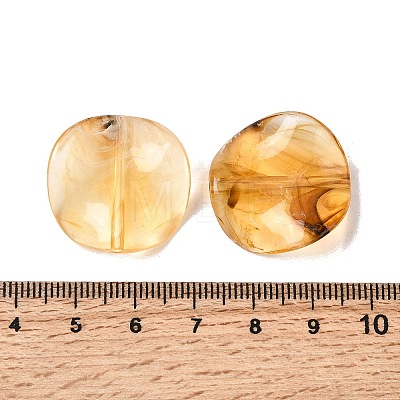 Opaque Acrylic Beads OACR-D320-04B-1