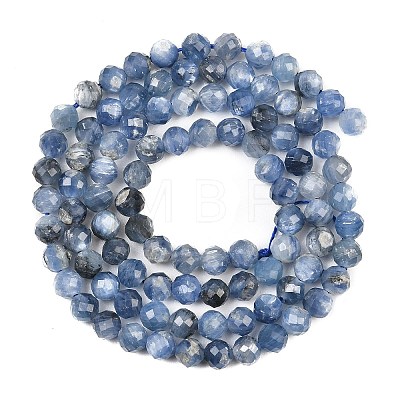 Natural Kyanite Beads Strands GG-CBAF084-A01-4mm-1